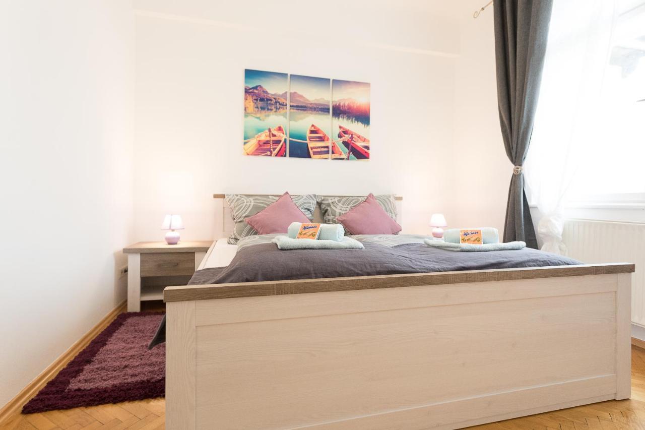 Apartmán French Balcony - 45M² - Szeneviertel Vídeň Exteriér fotografie